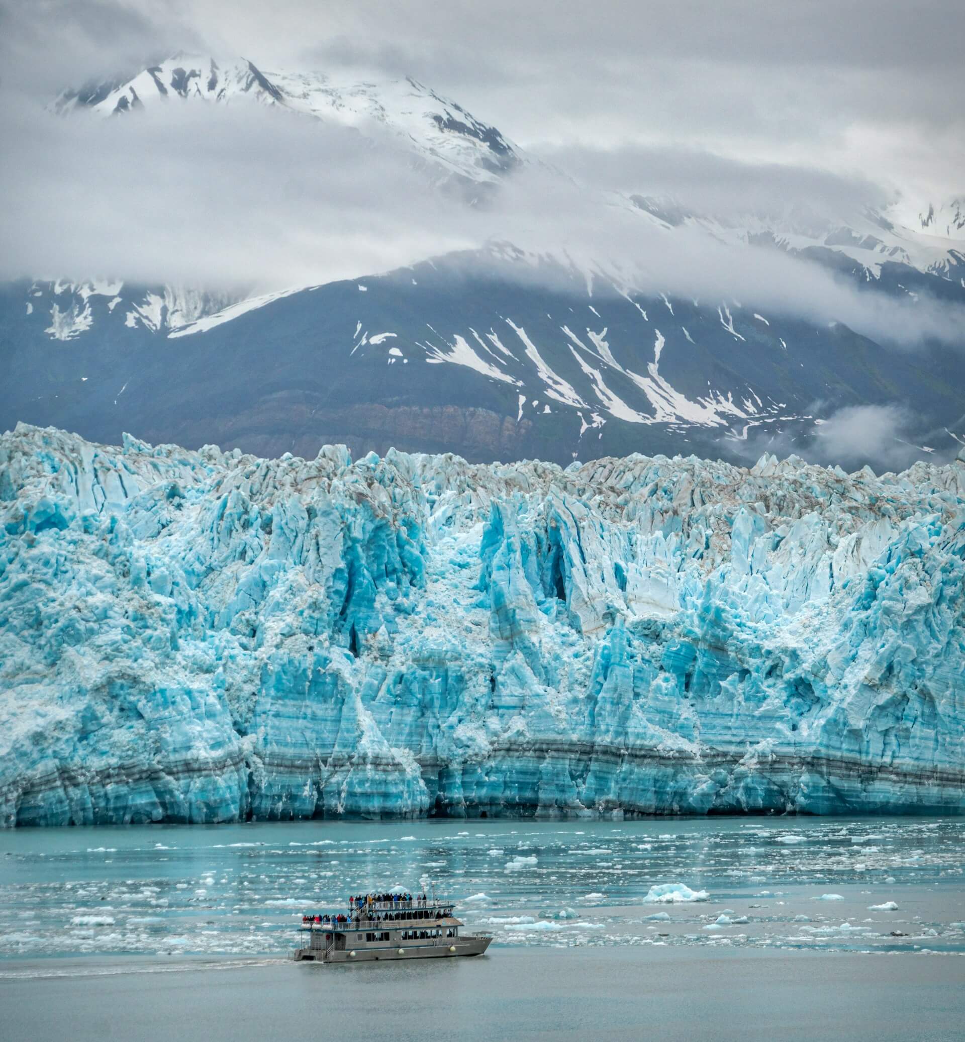 Imagen del Glaciar Hubbard